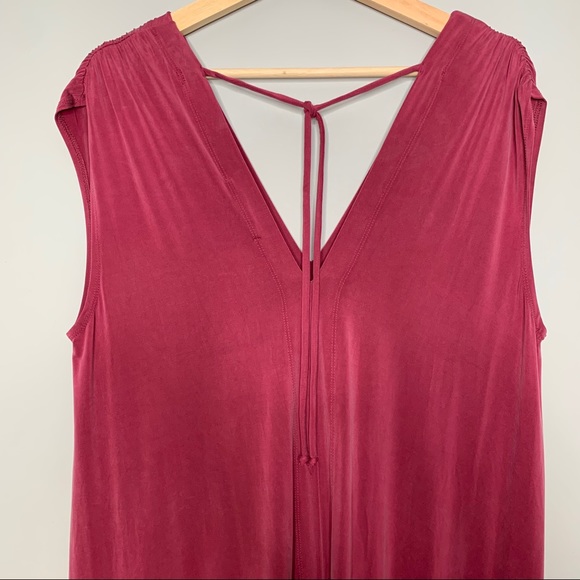 NWT eri + ali Pink Boho Midi Briella Tunic Dress S - Picture 5 of 12